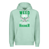 Seafoam weed dad le.ga.li.ze ma.riju.a.na pot weed gift   t shirt Premium Hoodie - artisFamous