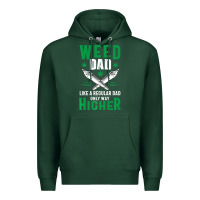 Sports Green weed dad le.ga.li.ze ma.riju.a.na pot weed gift   t shirt Premium Hoodie - artisFamous