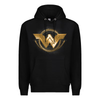 Black won.der woman movie gol.den las.so lo  t shirt Premium Hoodie - artisFamous