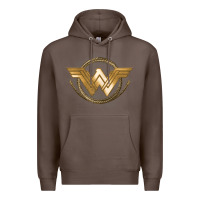 Coffee won.der woman movie gol.den las.so lo  t shirt Premium Hoodie - artisFamous