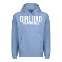 Colony Blue Girl Dad Premium Hoodie - artisFamous