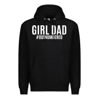 Black Girl Dad Premium Hoodie - artisFamous