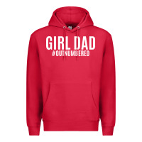 Cardinal Girl Dad Premium Hoodie - artisFamous