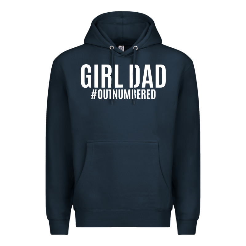 Girl Dad Premium Hoodie by artisFamous | Teevron
