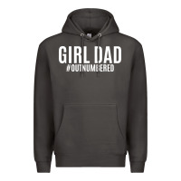 Smoke Girl Dad Premium Hoodie - artisFamous