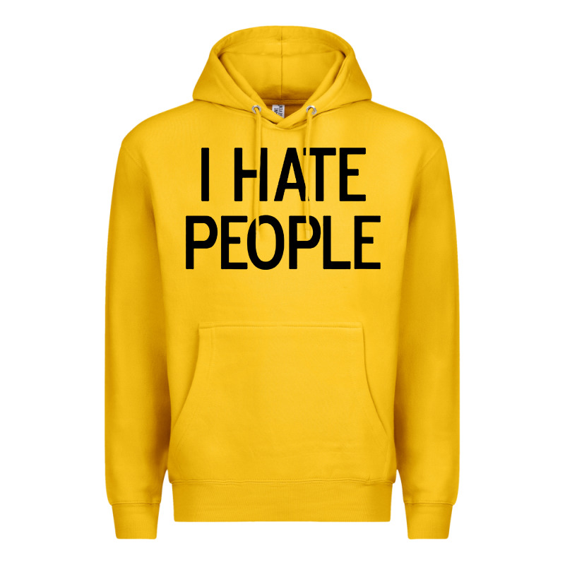 I Hate People Premium Hoodie by artisFamous | Teevron