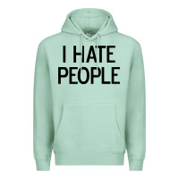 Seafoam i hate people Premium Hoodie - artisFamous
