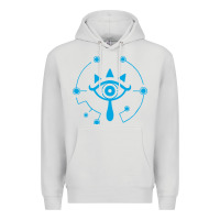 Dove Grey zel.da br.ea.th of the w.i.l.d she.i.k.ah eye lo. t shirt Premium Hoodie - artisFamous