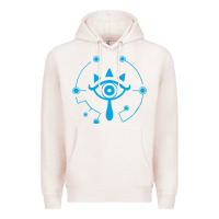 Pale Pink zel.da br.ea.th of the w.i.l.d she.i.k.ah eye lo. t shirt Premium Hoodie - artisFamous