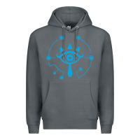 Rock zel.da br.ea.th of the w.i.l.d she.i.k.ah eye lo. t shirt Premium Hoodie - artisFamous