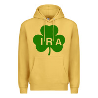 Antique Gold ira irish lucky shamrock st patrick's day Premium Hoodie - artisFamous