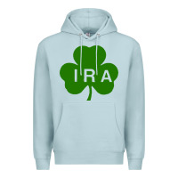 Blue Mist ira irish lucky shamrock st patrick's day Premium Hoodie - artisFamous