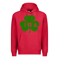Cardinal ira irish lucky shamrock st patrick's day Premium Hoodie - artisFamous