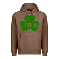 Chestnut ira irish lucky shamrock st patrick's day Premium Hoodie - artisFamous