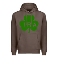 Coffee ira irish lucky shamrock st patrick's day Premium Hoodie - artisFamous