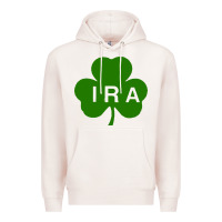 Pale Pink ira irish lucky shamrock st patrick's day Premium Hoodie - artisFamous