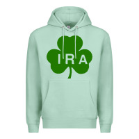 Seafoam ira irish lucky shamrock st patrick's day Premium Hoodie - artisFamous