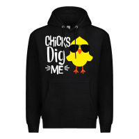 Black kids chick dig me Premium Hoodie - artisFamous