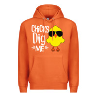 Carrot kids chick dig me Premium Hoodie - artisFamous