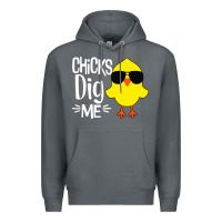 Rock kids chick dig me Premium Hoodie - artisFamous
