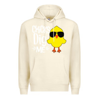 Sandshell kids chick dig me Premium Hoodie - artisFamous