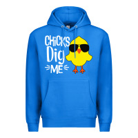 True Royal kids chick dig me Premium Hoodie - artisFamous