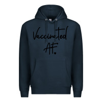 Navy pro vaccination Premium Hoodie - artisFamous