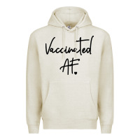 Oatmeal Heather pro vaccination Premium Hoodie - artisFamous