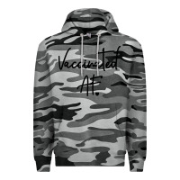 Slate Camo pro vaccination Premium Hoodie - artisFamous