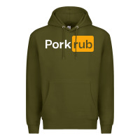 Army Green pork rub Premium Hoodie - artisFamous