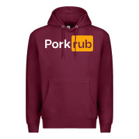 Burgundy pork rub Premium Hoodie - artisFamous