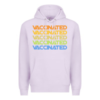 Lilac vaccinated retro Premium Hoodie - artisFamous