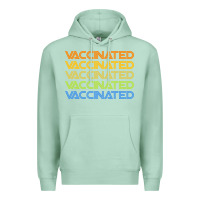 Seafoam vaccinated retro Premium Hoodie - artisFamous