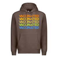 Coffee vaccinated retro Premium Hoodie - artisFamous