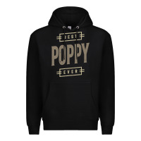 Black Mens Best Poppy Ever | Poppy Gift Premium Hoodie - artisFamous