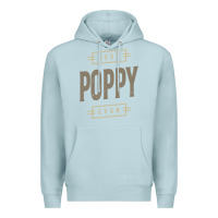 Blue Mist Mens Best Poppy Ever | Poppy Gift Premium Hoodie - artisFamous