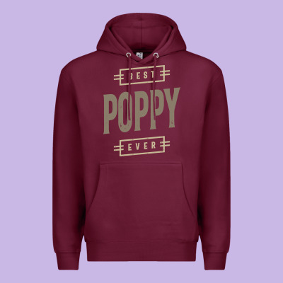 Mens Best Poppy Ever | Poppy Gift Premium Hoodie Designed By Artisfamous