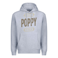 Heather Grey Mens Best Poppy Ever | Poppy Gift Premium Hoodie - artisFamous