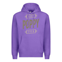 Purple Mens Best Poppy Ever | Poppy Gift Premium Hoodie - artisFamous