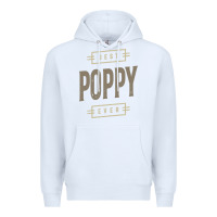 White Mens Best Poppy Ever | Poppy Gift Premium Hoodie - artisFamous