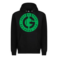 Black Greensleeves Records Premium Hoodie - artisFamous