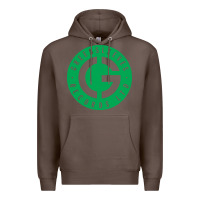 Coffee Greensleeves Records Premium Hoodie - artisFamous