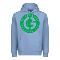 Colony Blue Greensleeves Records Premium Hoodie - artisFamous