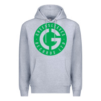 Heather Grey Greensleeves Records Premium Hoodie - artisFamous