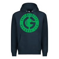Navy Greensleeves Records Premium Hoodie - artisFamous