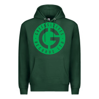 Sports Green Greensleeves Records Premium Hoodie - artisFamous