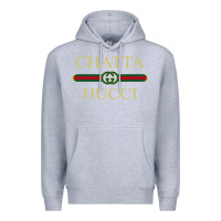 Heather Grey chatta hucci Premium Hoodie - artisFamous