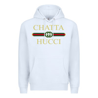 White chatta hucci Premium Hoodie - artisFamous
