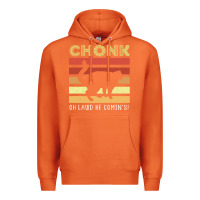 Carrot chonk cat funny cat meme cat dad cat mom Premium Hoodie - artisFamous