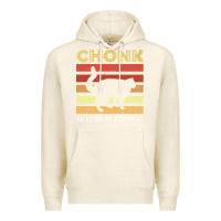 Tofu chonk cat funny cat meme cat dad cat mom Premium Hoodie - artisFamous